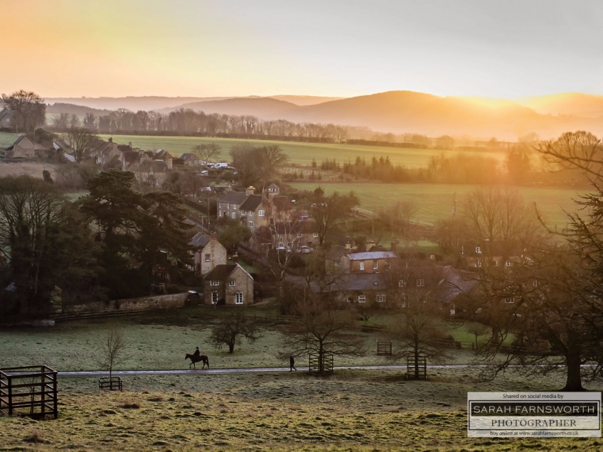 Overbury Village and Estate nr Tewkesbury -